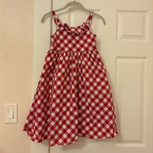 Gymboree Red and White Checkered Dress